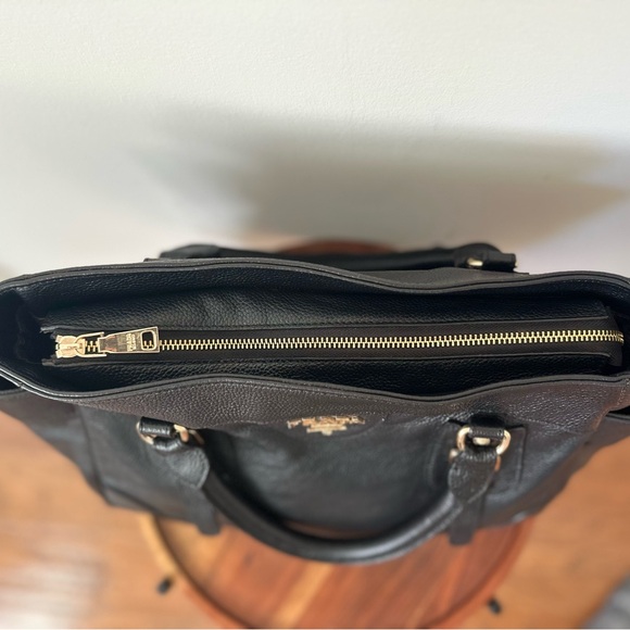 Prada Black Leather Tote Bag - Picture 5 of 10